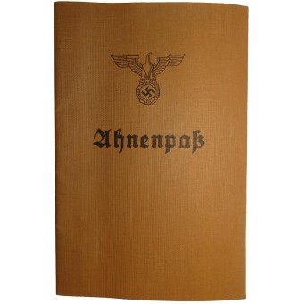 Ahnenpaß - 3rd Reich, the aryan bloodline passport.. Espenlaub militaria